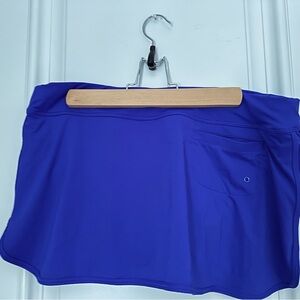 Athleta swim skirt size M. Blue with a tint of purple.